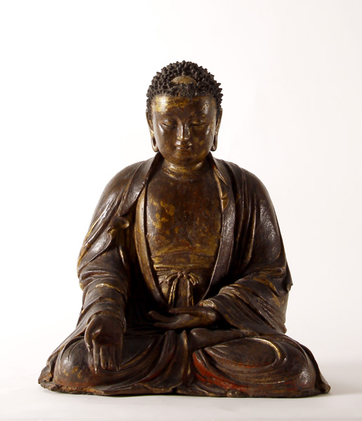 Repr�sentation De Boudha En Laque S�che - 27&nbsp;Ko