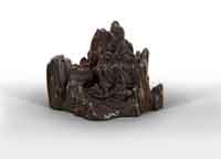 Repose Pinceaux En Zitan Sculpt�. - 46&nbsp;Ko