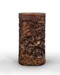 Bamboo Brush-Pot Finely Carved In High Positive Relief. - 42&nbsp;Ko